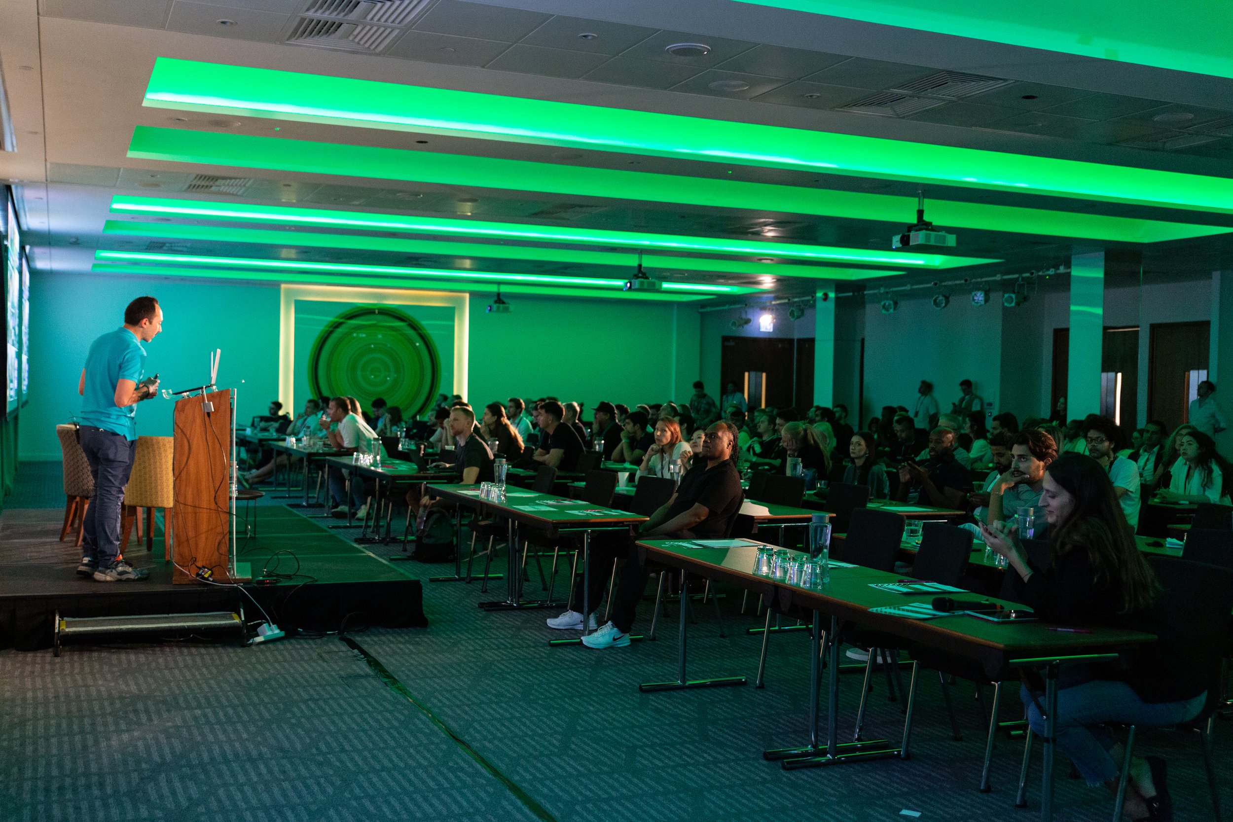 Web3 Live event audience, Cavendish Conference Centre